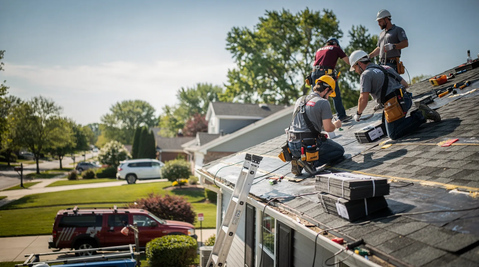 Roof Repair in Enderlin, ND around you
